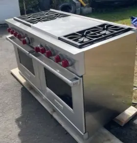 DF60650DG WOLF RANGE Hood Dual Fuel Burners Dg #3
