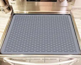 759041224219 XINPUERDA Silicone Stove Top Cover Mat Ceramics