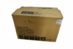 XOBI36S XO Steel Island Chimney Hood Blower #3