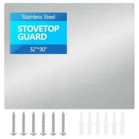 Backsplash YZHUPTE Thicken Hoods Steel