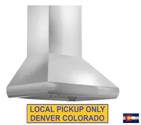 687-RS-36-400 Z-LINE KITCHEN Zline Pro Steel Wall Hood