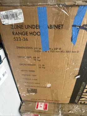 814118020405 Z-LINE KITCHEN Pro Cfm Steel Cabinet Hood