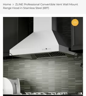 855187005290 Z-LINE KITCHEN Zline Pro Steel Wall Hood Cfm #2