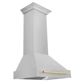 8654SNZ-30-G Z-LINE KITCHEN Zline Steel Wall Hood Handle