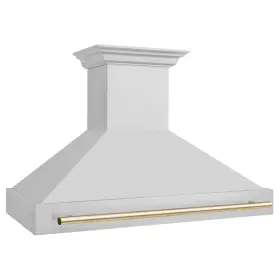 8654STZ-48-G Z-LINE KITCHEN Zline Steel Wall Hood