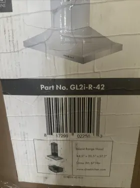 GL2I-48 Z-LINE KITCHEN Steel Hood