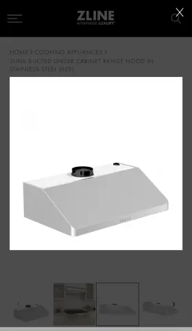 KF2-30 Z-LINE KITCHEN Zline Cabinet Steel Hood #3