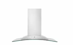 KN-30 Z-LINE KITCHEN Zline Wall Hood Glass Steel Led