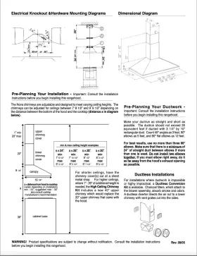 6032409 ZEPHYR Wall Mount Hood #3
