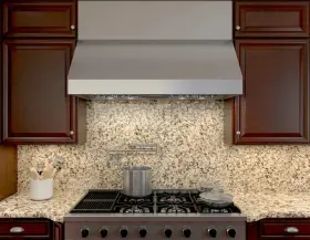 AK7536CS ZEPHYR Pro Power Tempest Wall Hood Steel Blower