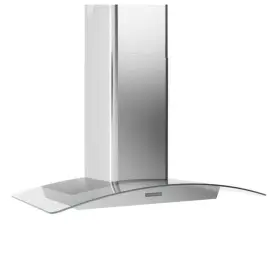BMI-E36CG ZEPHYR Brisas Cfm Curved Glass Chimney Wall Mount #2