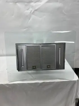 BML-E36BG ZEPHYR Brisas Cfm Curved Glass Island Mount Hood #2