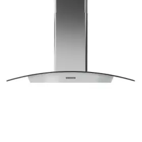 BML-E36BG ZEPHYR Brisas Cfm Curved Glass Island Mount Hood