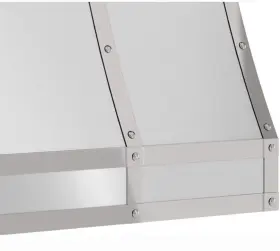 CHFT48ASX ZEPHYR Designer Forte Steel Wall Hood