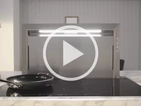 DLI-E36ASX ZEPHYR Lift Downdraft Ventilation Hood #2