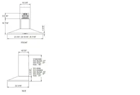 ZAN-E30DS ZEPHYR Wall Hood #2