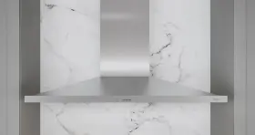 ZANE30CS ZEPHYR Wall Mount Chimney Hood Titanium
