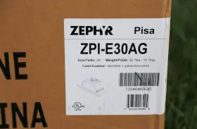 ZPI-E30AG ZEPHYR Pisa Steel Cabinet Hood #2
