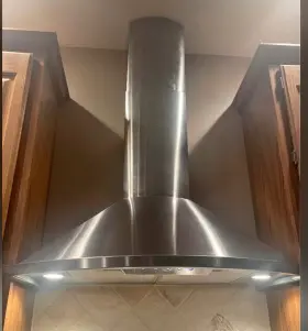 ZSA-E30FS ZEPHYR Savona Cfm Wall Mount Hood Led Light Steel