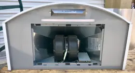 ZSA-M90DS ZEPHYR Europa Savona Wall Mount Chimney Hood Repair #2