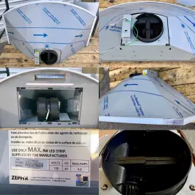 ZSA-M90DS ZEPHYR Europa Savona Wall Mount Chimney Hood Repair