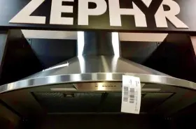 ZSAE30DBS ZEPHYR Core Europa Savona Wall Mount Chimney Hood