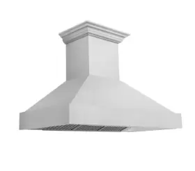 8654SN48 ZLINE Fingerprint Steel Wall Hood