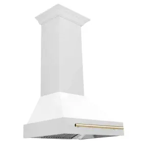 8654SNZ-WM30-G ZLINE KITCHEN AND BATH Autograph Cfm Ducted