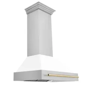 8654STZ-WM36-G ZLINE KITCHEN AND BATH Autograph Cfm Ducted