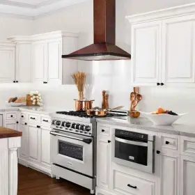 8KBH-30 ZLINE KITCHEN AND BATH Cfm Convertible Vent Wall Hood #2