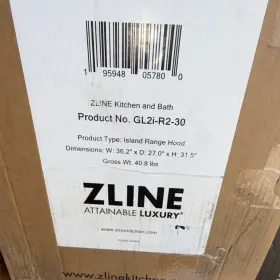 GL2I-R2-30 ZLINE KITCHEN AND BATH Island Hood