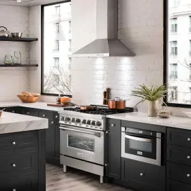 KBCRN-30 ZLINE KITCHEN AND BATH Cfm Convertible Vent Pyramid #3