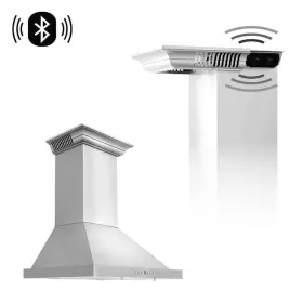 KBCRN-BT-24 ZLINE KITCHEN AND BATH Cfm Ducted Vent Wall Mount