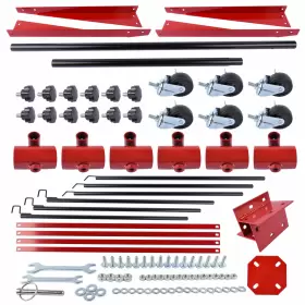 GT-25875918 ZNTS Paint Stand Bracket Auto Body Door Hang Hood #2