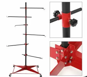 GT-25875918 ZNTS Paint Stand Bracket Auto Body Door Hang Hood