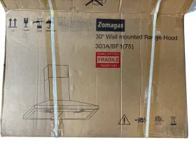 303A-BF1 ZOMAGAS Hood Steel Wall