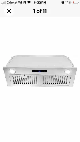 TB1370 ZOMAGAS Hood Kitchen Vent Steel