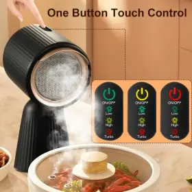 TBX8 ZOMAGAS Desktop Hood Mini Vent Bbq Pot Extractor #2