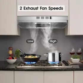 ZMS-3976 ZOMAGAS Hood Cabinet Steel Kitchen Vent Buil #3