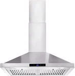 30" Wall Mount Range Hood 700 Cfm, Ducted/ductless, Touch Control, Led Light. Fixed Price $333.99.