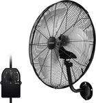 Costway Wall Mount Fan, 20 Inches Heavy Duty Metal Fan With 3 Speeds, 85. Fixed Price $92.87.