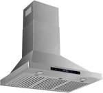 Micmi 36 In Wall Mount Range Hood Convertible Vent,sensing & Touch Control,etl. Fixed Price $849.99.