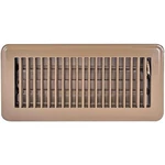 4 X 10 Inch Duct Opening Brown Air Vent Cover For Floor One-way Ventilation. Fixed Price $13.10.