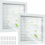 2 Pcs 26" X Gable Vent Aluminum Alloy Wall Vents Shed Attic With Screen. Fixed Price $156.20.