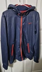 Nike Kobe Bryant Jacket Mens L Hood Blue Therma Fit Full Zip Metallic Deadstock. Fixed Price $220.00.