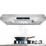 30 Inch Kitchen Under Cabinet Range Hood 3-speed 600 Cfm Vent W/leds Touch. Fixed Price $135.99.
