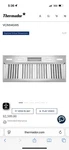 Thermador Professional 54" Ss Wi-fi Led Lights Custom Insert Hood Vcin54gws. Fixed Price $1199.99.