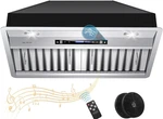 Range Hood Insert 36 Inch, 950 Cfm Insert, Remote Control Rang. Fixed Price $839.99.