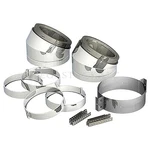 8" Class A Chimney Elbow Kit 15 Degree Double Wall Stove Pipe Offset Vent Bend. Fixed Price $333.33.