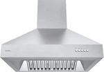 Hermitlux 30 Inch Wall Mount Range Hood With 3 Speed Exhaust Fan. Fixed Price $319.00.